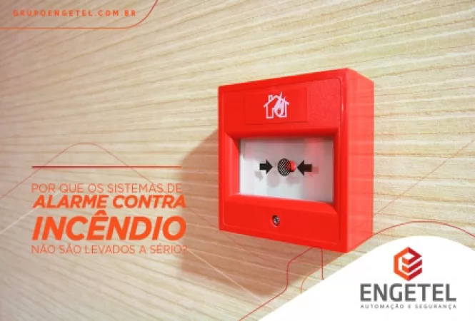 Botando a mão na consciência. Por que os sistemas de alarme contra incêndio não são levados a sério?